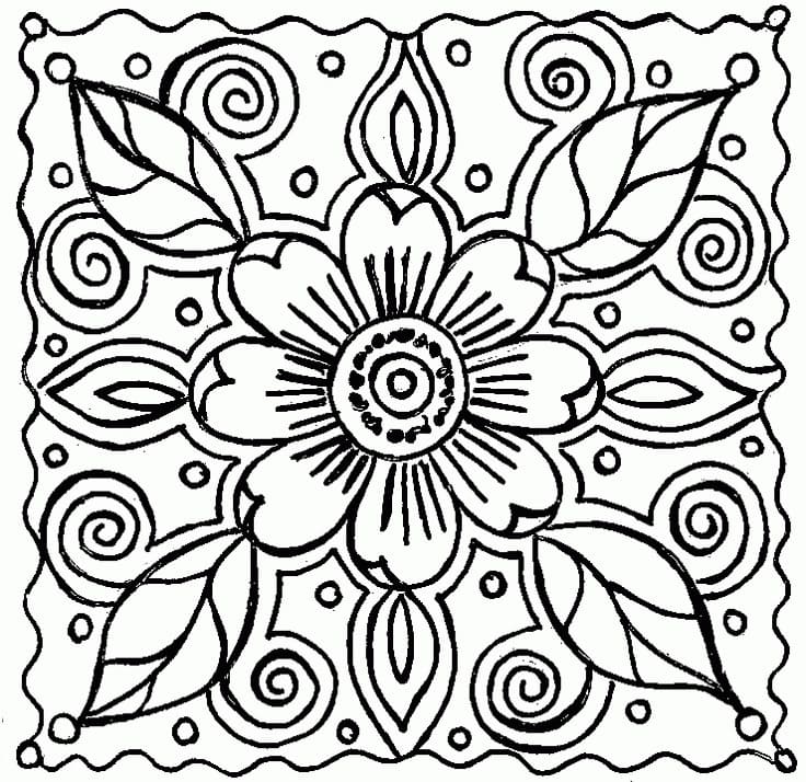 Mandalas Abstraits 135
